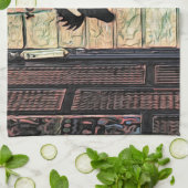 Mystic Moose Theedoek (Gevouwen)