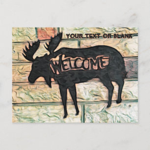 Mystic Moose - Tzfat Feestdagenkaart