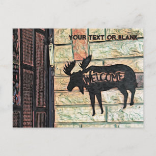 Mystic Moose - Tzfat Feestdagenkaart