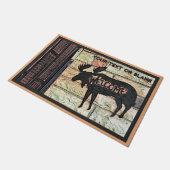 Mystic Moose - Welkom Deurmat (Schuin)