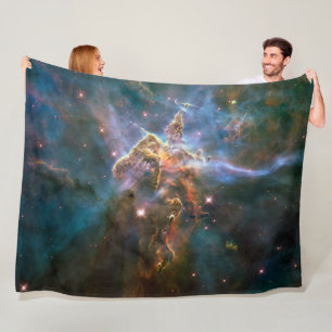 Mystic Mountain in Carina Nebula Fleece Deken