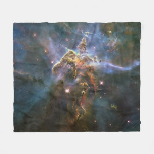 Mystic Mountain in Carina Nebula Hubble Space Fleece Deken