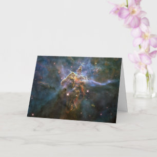 Mystic Mountain in Carina Nebula Hubble Space Kaart