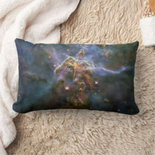 Mystic Mountain in Carina Nebula Hubble Space Kussen