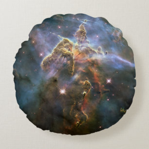 Mystic Mountain in Carina Nebula Hubble Space Rond Kussen