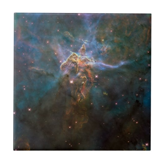 Mystic Mountain Tiles Tegeltje (Voorkant)