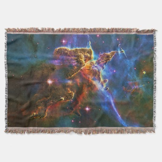 Mystic Mountains - Carina Nebula Deken (Voorkant)