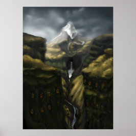 Mystic Múlagljúfur: IJslandse Canyon Wonderland Poster