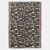 Mystic Mushrooms Deken (Voorkant Verticaal)