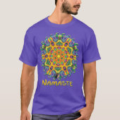Mystic Namaste Kaleidoscope T-Shirt (Devant)
