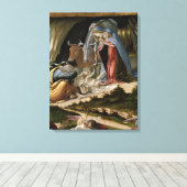 Mystic Natitivity, 1500 Canvas Afdruk (Insitu (Houten vloer))