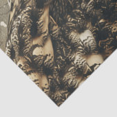 Mystic Owl Celestial Script Spellbound Decoupage Tissuepapier (Detail)