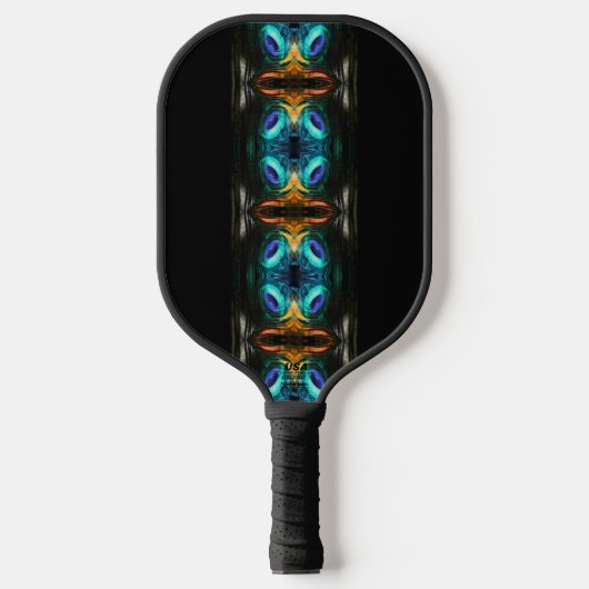 Mystic Peacock Mirage Pickleball Paddle (Voorkant)