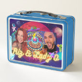 Mystic Pizza Party Podcast Metal Lunchbox (Dos)