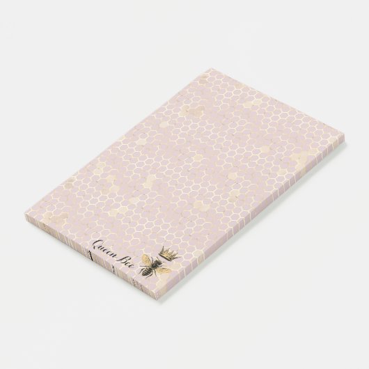 Mystic Queen Bee Notities Post-it® Notes (Schuin)