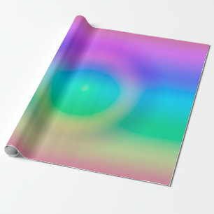 Mystic Rainbow Eye Ombre Cadeaupapier
