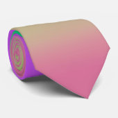 Mystic Rainbow Eye Ombre Stropdas (Opgerold)