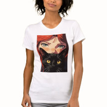 Mystic Red illustratie T-shirt