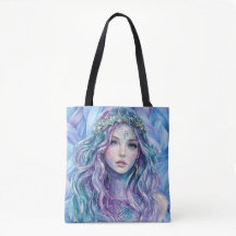Mystic Reflection Zeemeermin Canvas tas-