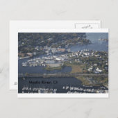 Mystic River, Ct Briefkaart (Voorkant / Achterkant)