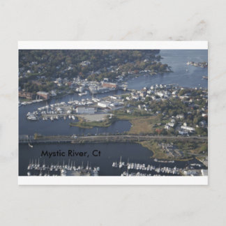 Mystic River, Ct Briefkaart