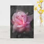 Mystic Rose Greeting Card Kaart (Gele Bloem)
