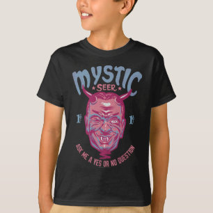 Mystic Seer Ja of Geen Vraag Grafisch T-shirt