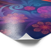 Mystic Siamese Cat Foto Afdruk (Hoek)