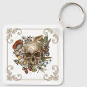 Mystic Skull Sleutelhanger (Achterkant)