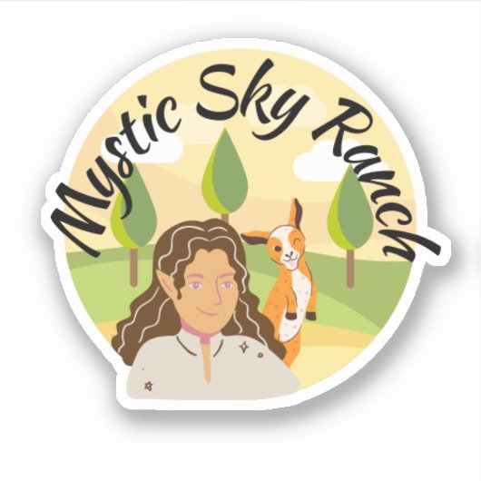 Mystic Sky Ranch Sticker (Voorkant)