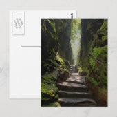 Mystic Stairway Briefkaart (Voorkant / Achterkant)