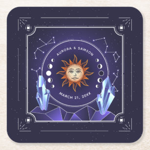 Mystic Sun gepersonaliseerd Onderzetter
