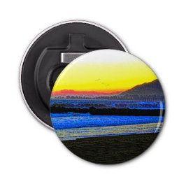 Mystic Sunset Button Flesopener
