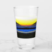 Mystic Sunset  Glas (Voorkant)