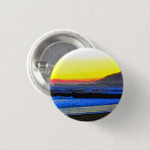 Mystic Sunset  Ronde Button 3,2 Cm (Voorkant /achterkant)