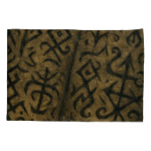 Mystic Symbols en duistere occulte Kussensloop (Achterkant)