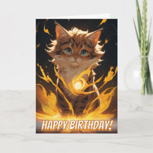 Mystic Tiger Cat Fire bekend Kaart