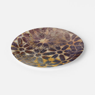 Mystic Tiles I Papieren Bordje