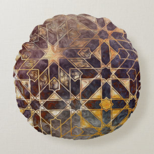 Mystic Tiles I Rond Kussen