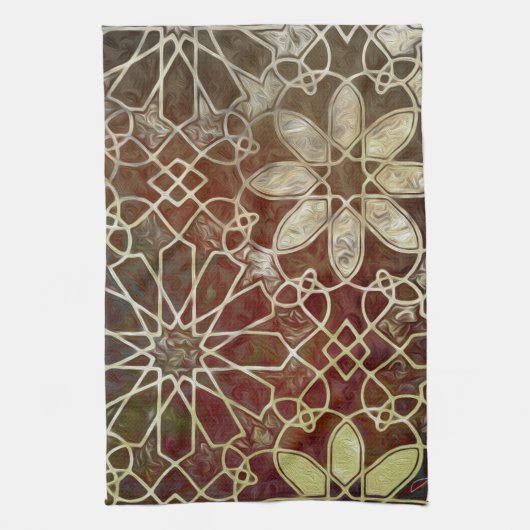 Mystic Tiles II Theedoek (Verticaal)