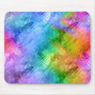 Mystic Topaz Blue Glassy Texture Muismat