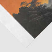 Mystic Tree at Sunset Decoupage Tissuepapier (Detail)