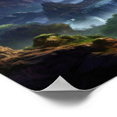 Mystic Twilight Fantasy Landscape Poster (Hoek)