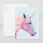 Mystic Unicorn Briefkaart (Voorkant / Achterkant)