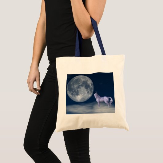 Mystic Unicorn Moon Sac fourre-tout magique (Devant (produit))