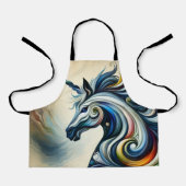 Mystic Unicorn Swirl Schort (Voorkant)