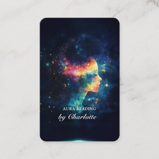 Mystic Universe Woman Visitekaartje (Voorkant)