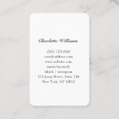 Mystic Universe Woman Visitekaartje (Achterkant)