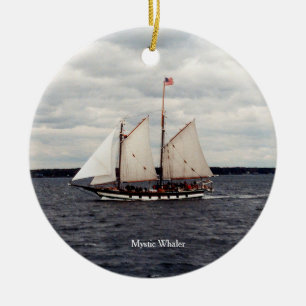 Mystic Whaler-keramisch ornament