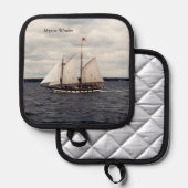 Mystic Whaler pot houder (Voorkant / Achterkant)